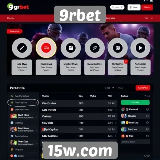 Análise das funcionalidades do site 9rbet